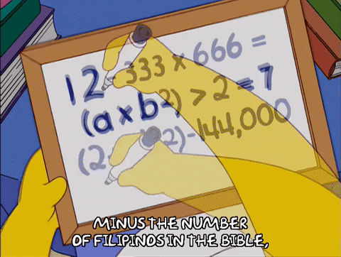 Image result for homer does math.... gif