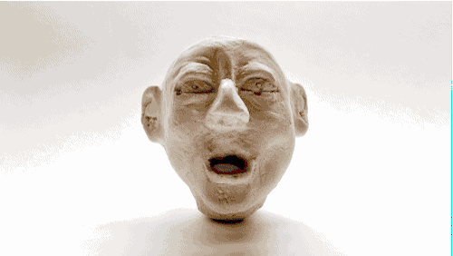 Gif head. Говорящая голова анимация. Говорящая голова гиф.