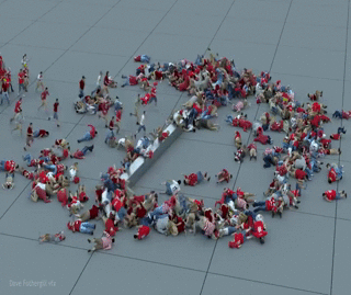 Crowd Simulation Example