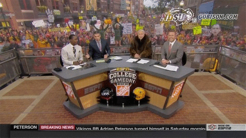 Animated GIF Espn Football Bison Share Or Download Gameday North Dakota Animated GIF Espn Football Bison Share Or Download Gameday North Dakota