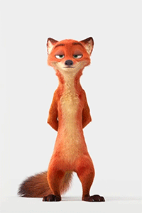 Naked zootopia nick wilde GIF - Find on GIFER