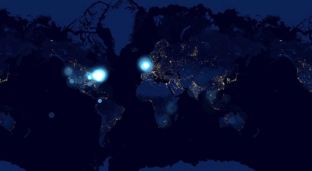 Maps animation. Мир ночью. Ночная карта земли из космоса.