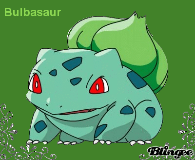 On this animated GIF: bulbasaur, Dimensions: 400x328 px. 