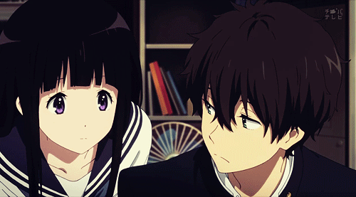 Cute couple anime gif