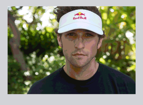 red bull running cap