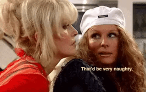 Image result for ab fab gif