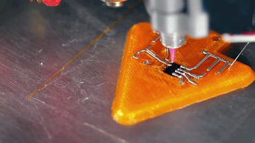 3d printing fabrication electronics GIF - Find on GIFER