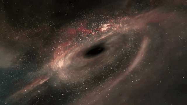 Анимация появления объектов. Черная дыра. Галактика черная дыра. Черная дыра гиф. Чёрная дыра в космосе.
