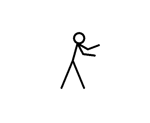happy dance stick figure