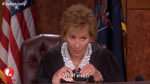 Judge judy lifetime who cares GIF - Find on GIFER