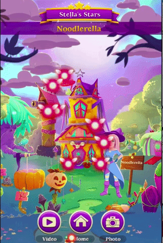 Гифка bubble shooter bubble witch 3 