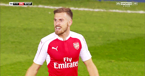 Image result for aaron ramsey gif