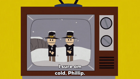 Animated GIF: terrance and phillip tv.