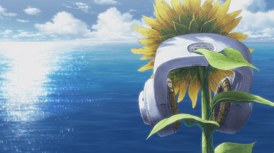 Sunflower anime GIF - Find on GIFER