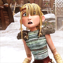 GIF astrid hofferson astrid t of the nightfury - animated GIF on GIFER