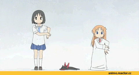 On this animated GIF: nichijou Dimensions: 480x261 px Download GIF or share...