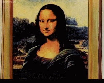 Mona lisa GIF - Find on GIFER