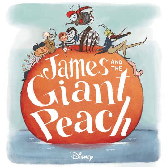 Image result for james and the giant peach, GIF