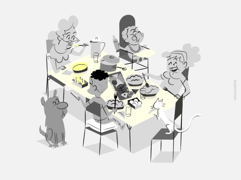 Family gif. Анимация семейная жизнь. Гифки семья. Семья за столом гиф. Большая семья gif.