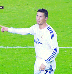 GIF: Cristiano Ronaldo achieves Super Saiyan form