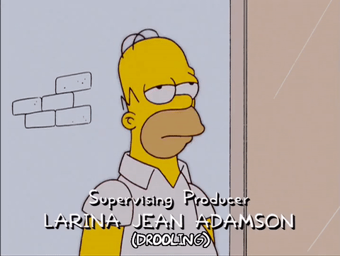 15x05 Drooling Homer Simpson Gif Find On Gifer