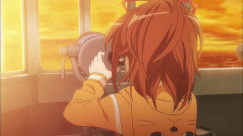 Anime fist pump gif