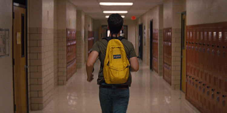 Image result for running in the halls   gif