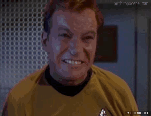Image result for MAKE GIFS MOTION IMAGES OF CAPTAIN KIRK LOOKING STUPID