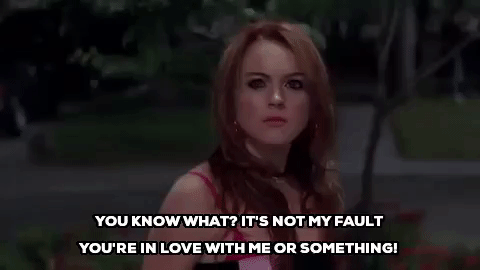 Chicas Pesadas Mean Girls Lindsay Lohan Gif Find On Gifer