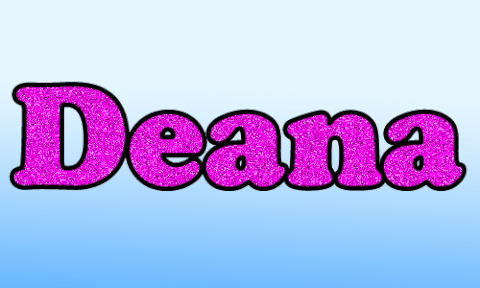 Glitter text generator