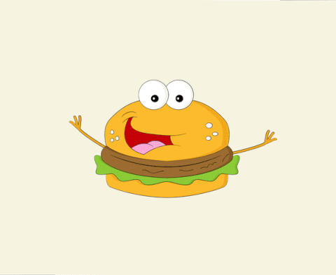 Animated GIF junk food, share or download. 