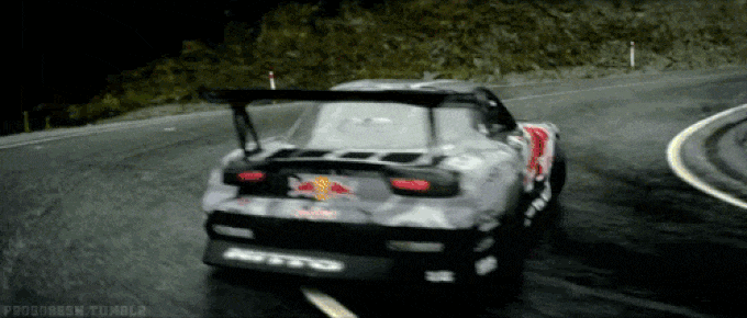 GIF drift car rx7 - animated GIF on GIFER