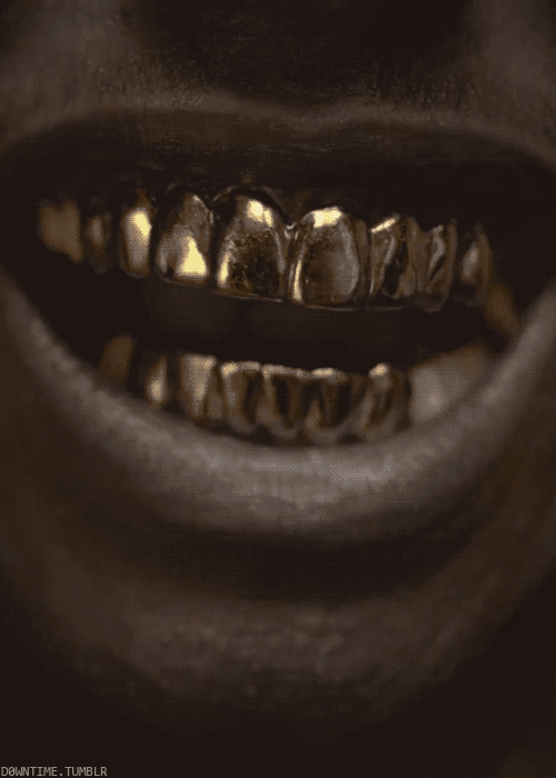 asap rocky gold teeth tumblr