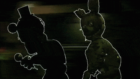 Springtrap gif. СПРИНГТРАП И Фантом Фредди. Фантом Фредди гиф. Спринг трап Фантом Фредди Фантом.