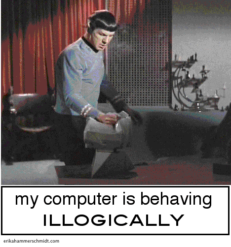 Image result for spock smash computer animated