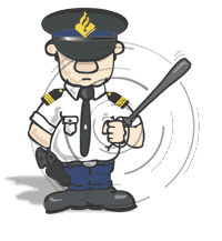 GIF flic police policia - animated GIF on GIFER