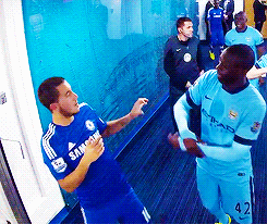 GIF manchester city eden hazard chelsea - animated GIF on ...