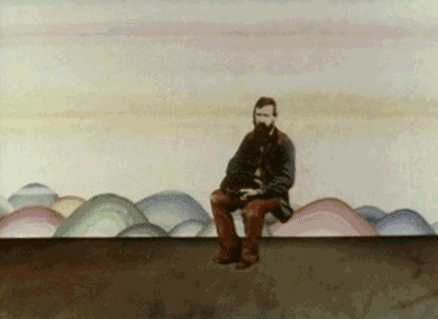 Monty pythons flying circus samurai animation GIF - Find on GIFER