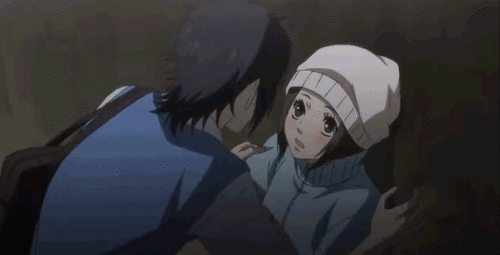 Gif Sukitte Ii Na Yo Anime Kiss Say I Love You Animated Gif On Gifer