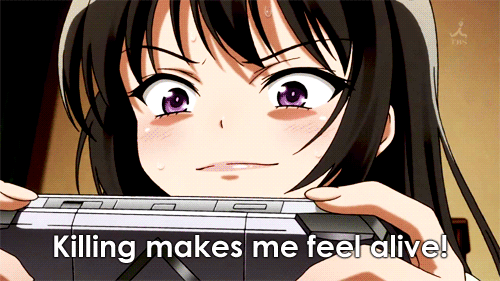 Anime gamer gif