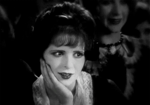 GIF maudit clara bow 1927 - animated GIF on GIFER