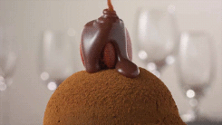 Foodporn chocolate dessert GIF - Find on GIFER