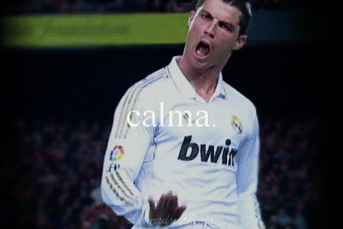 Calma Relax GIF - Calma Relax Ronaldo - Discover & Share GIFs