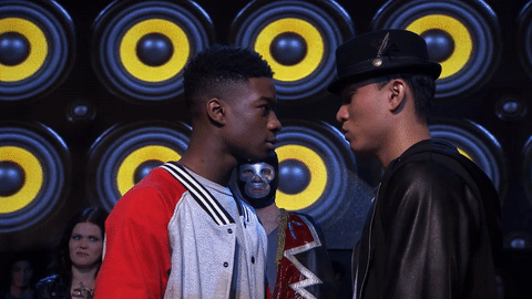 GIF kiss on cheek funny dance - animated GIF on GIFER GIF kiss on cheek funny dance - animated GIF on GIFER