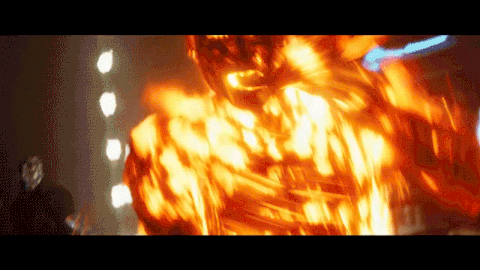 flaming torch gif