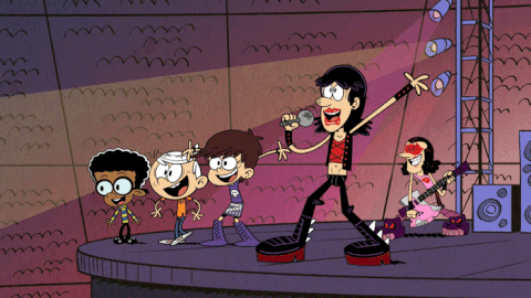 Nickelodeon jamming out musical GIF - Trouver sur GIFER