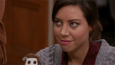 Aubrey plaza parks and recreation april ludgate GIF on GIFER - by Bandisida