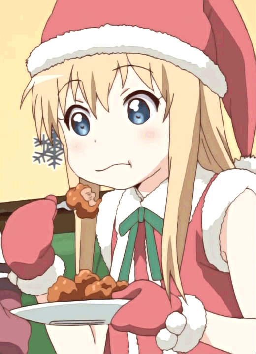 Christmas anime gif