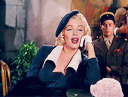 Gentlemen prefer blondes GIF - Find on GIFER