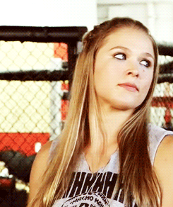 Ronda rousey rowdy ronda rousey ufc GIF - Find on GIFER